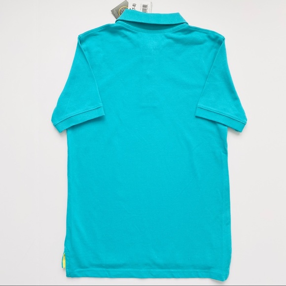 NWT Boys Turquoise Polo Shirt - Picture 2 of 3